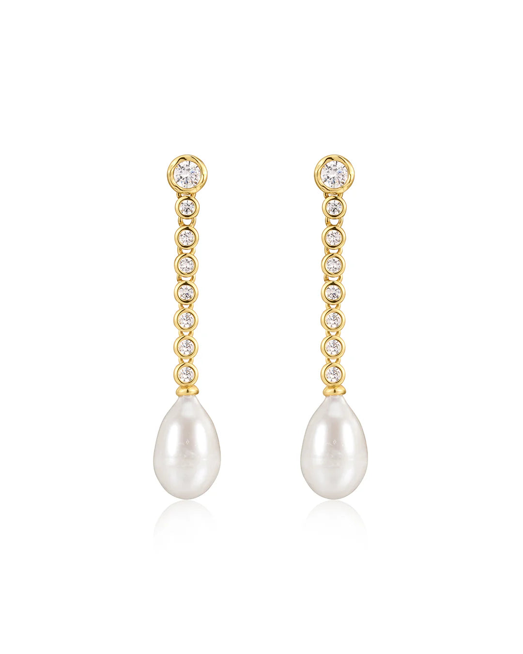 Pearl Drop Studs