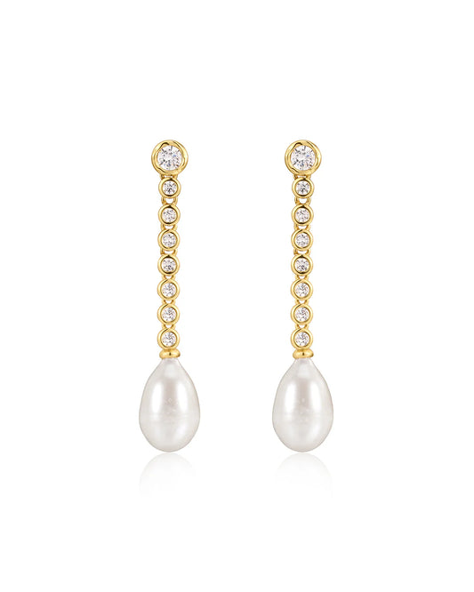 Pearl Drop Studs