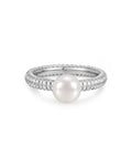 Pearl Pave Amalfi Ring