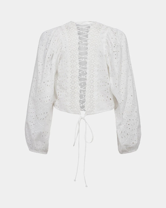 Eyelet Lace Blouse