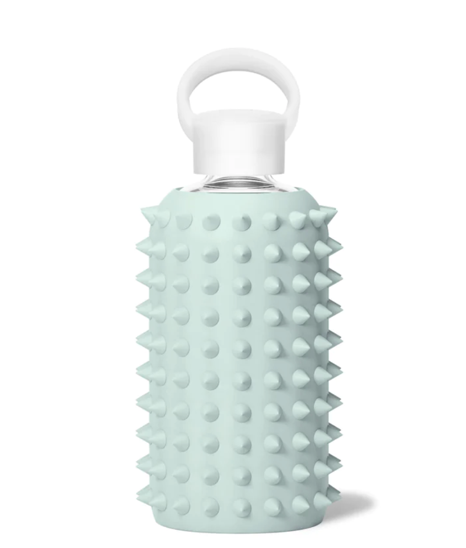 BKR | 500ml Glass + Spiked Silicone Water Bottle