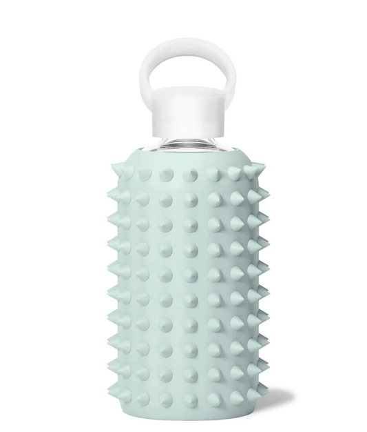 BKR | 500ml Glass + Spiked Silicone Water Bottle