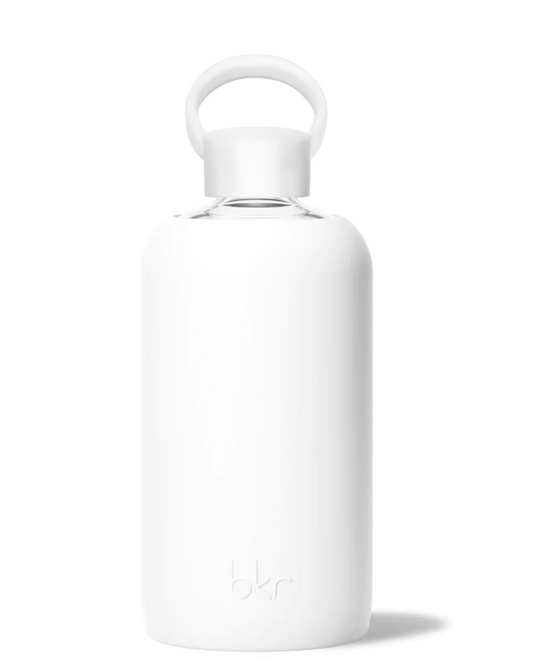 BKR | 1L Glass + Silicone Water Bottle