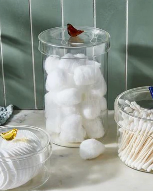 Birds | Glass Box Amber Bird