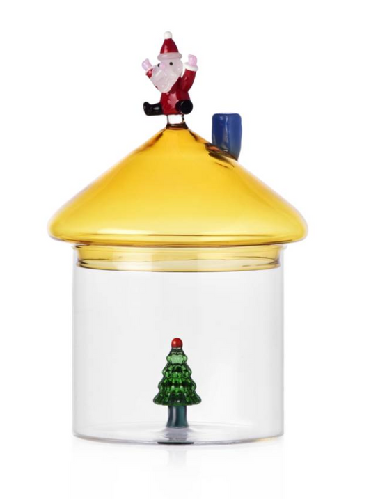 Box | Jumping Santa with Christmas Tree