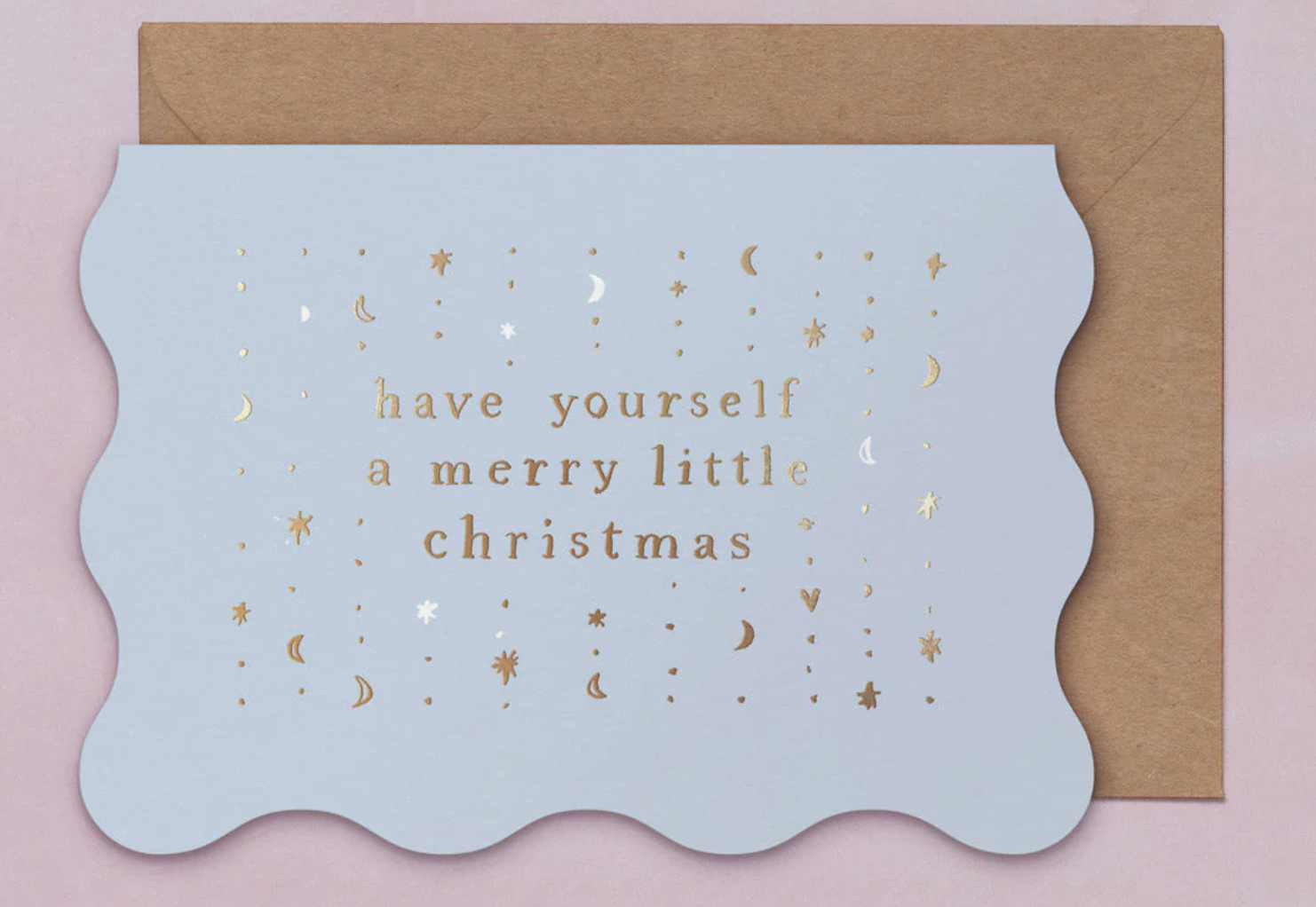 Merry Little Christmas | Blank Greeting Card