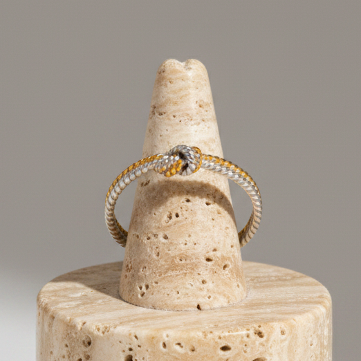 Knot | Duo Tone Ring