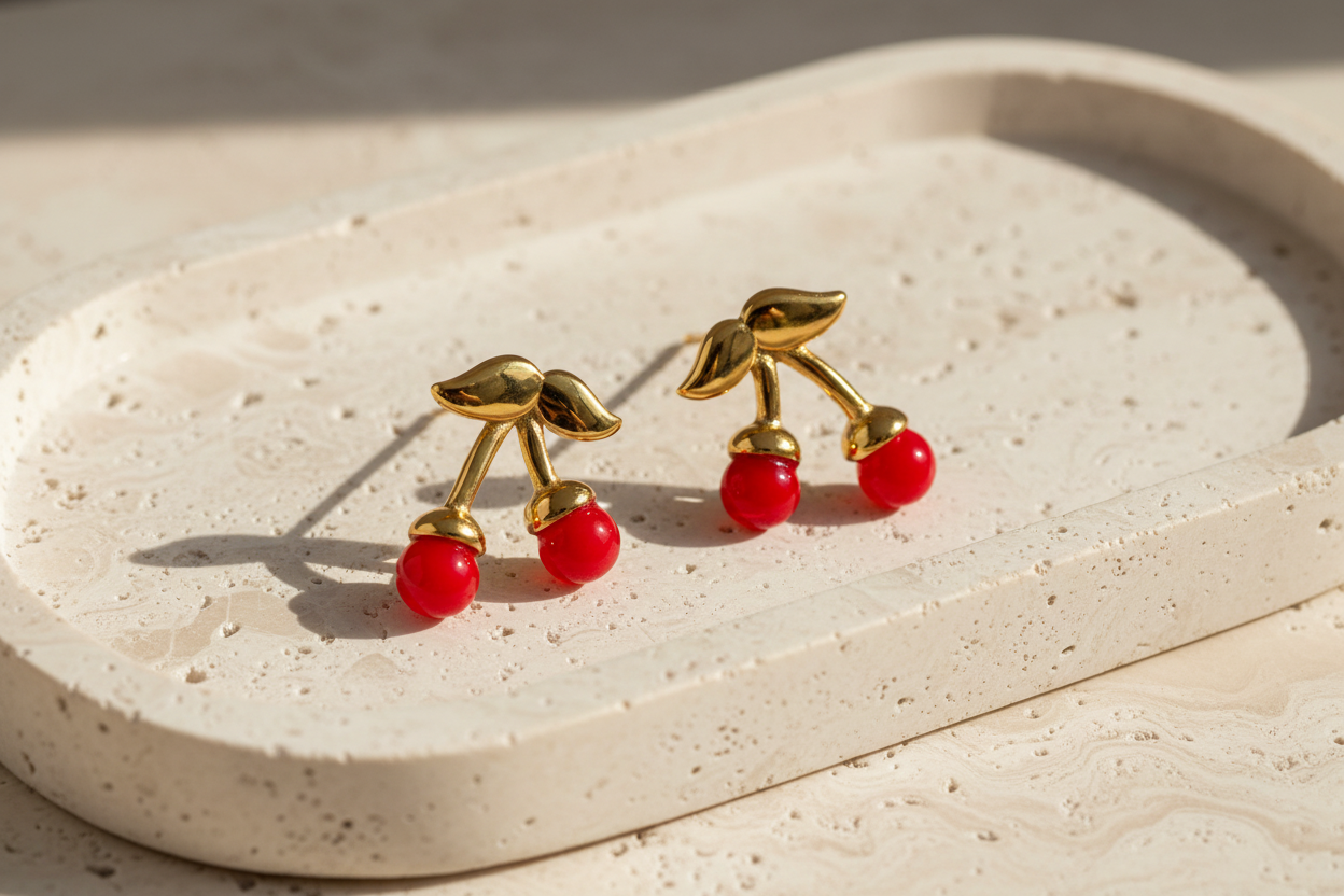 Cherries | Studs