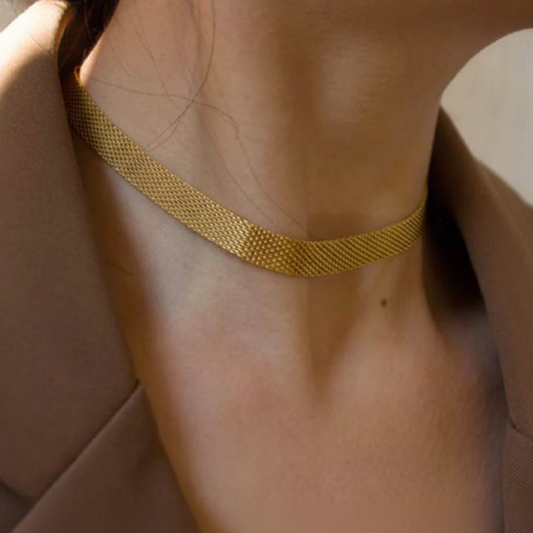 Mesh Choker Necklace