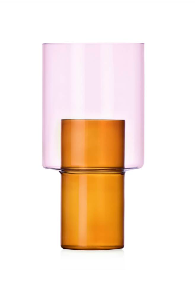 Boreale | Pink Amber Vase Large
