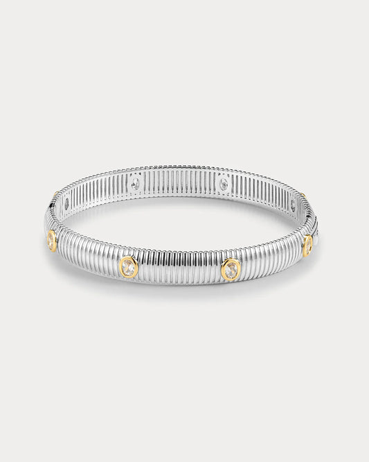 The Georgia Ridged Bangle