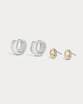 The Georgia Stone Earring Set