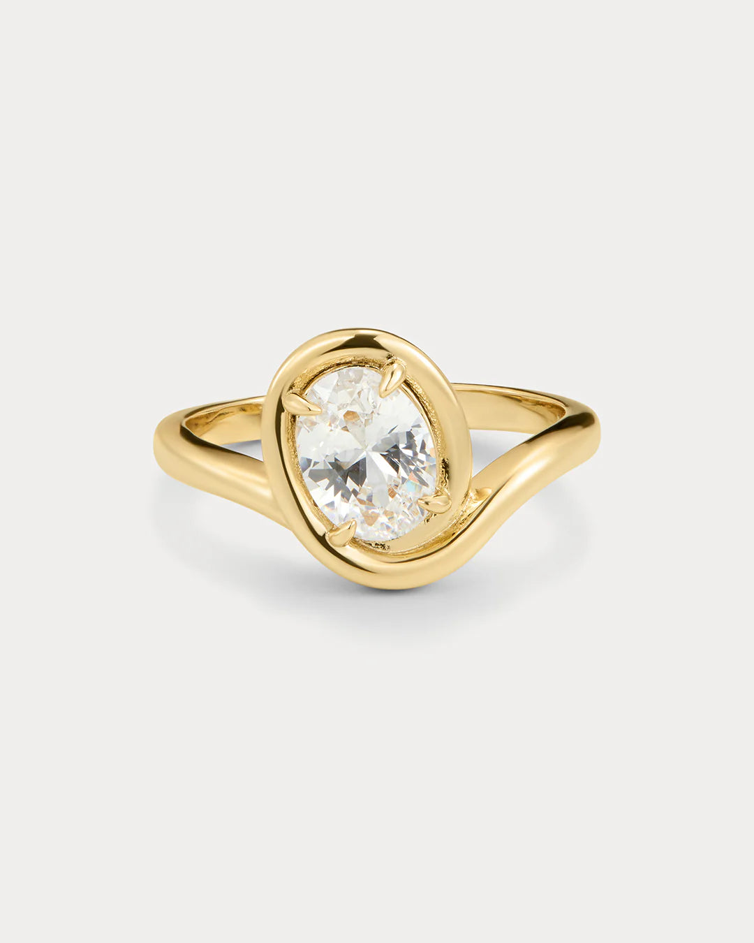 The Bianco Nero Statement Ring