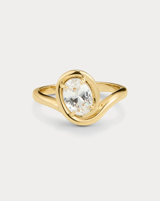 The Bianco Nero Statement Ring