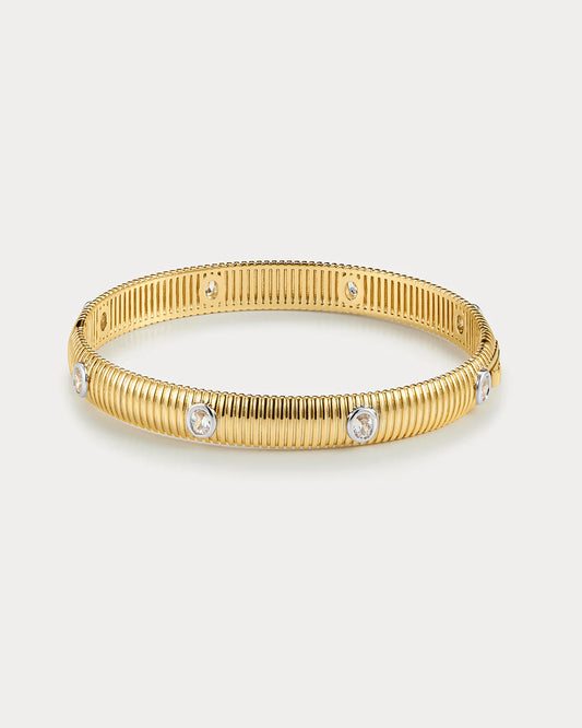 The Georgia Ridged Bangle