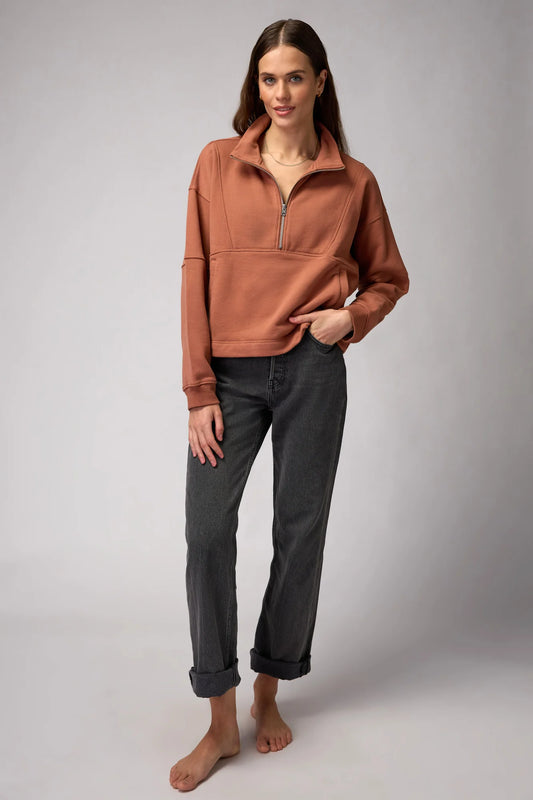 Shay | Half Zip Sweater