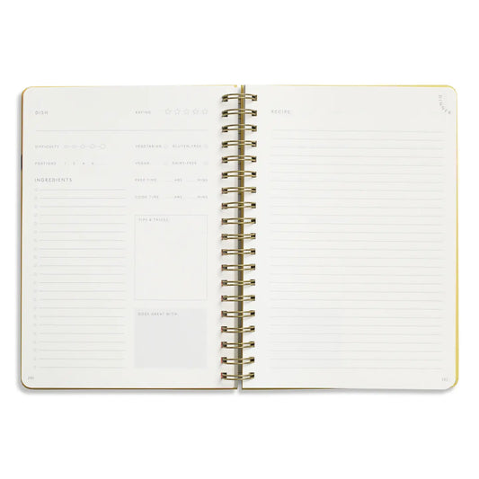 Guided Recipe Journal | Hardcover