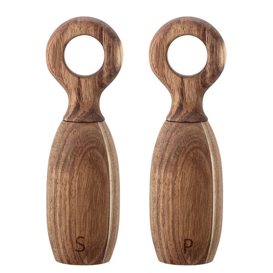 Salt + Pepper Set | Acacia Wood