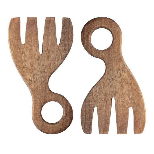 Salad Servers | Acacia Wood