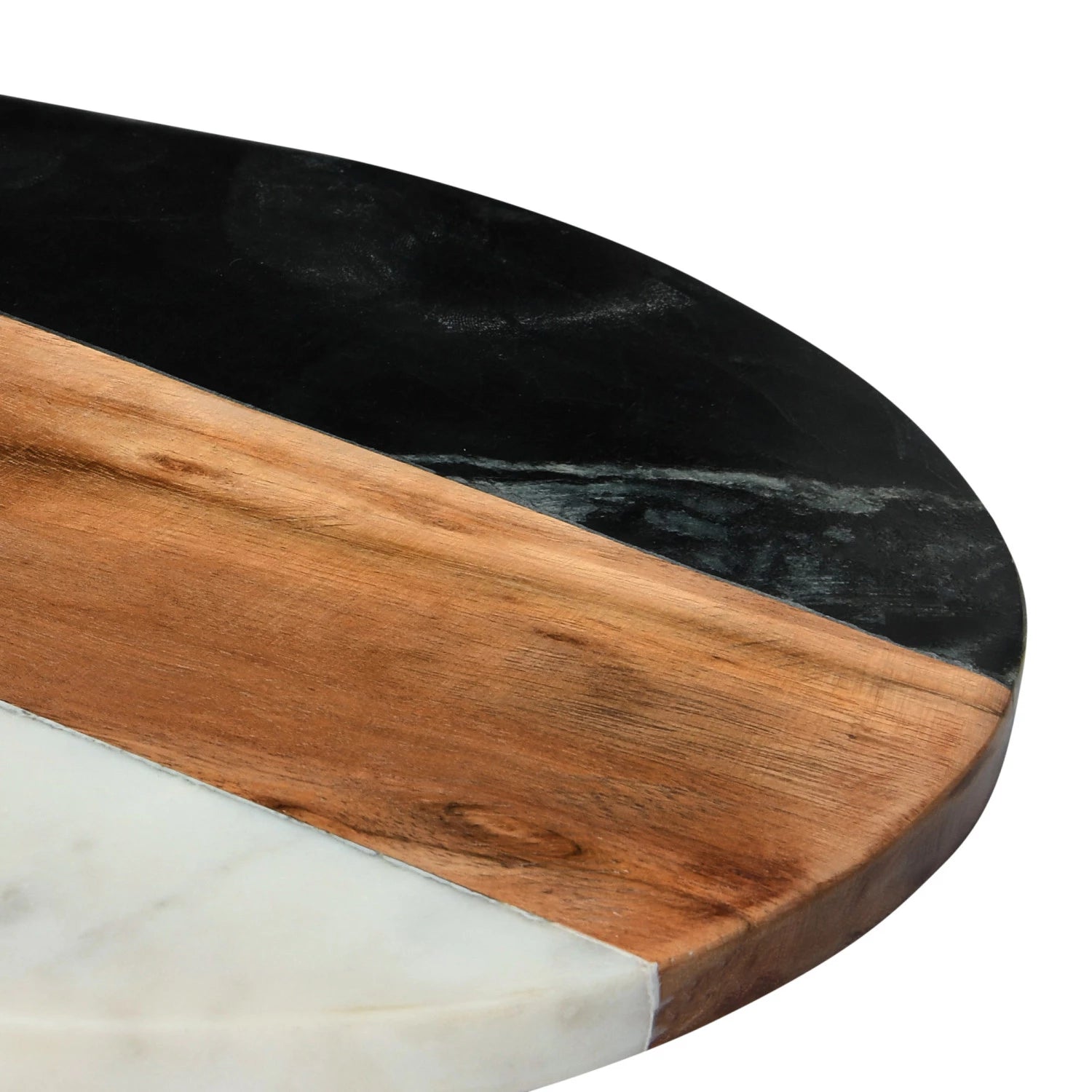 Marble + Acacia Wood Cheese Cutting Boards