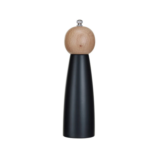 Two-Tone Rubberwood Salt | Pepper Mill