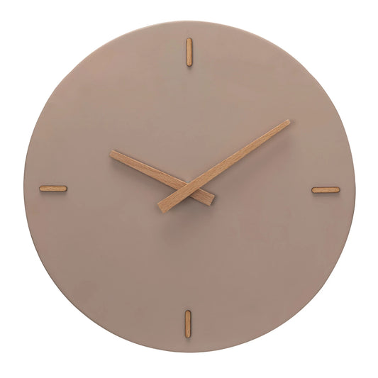 Stoneware Wall Clock