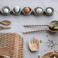 Mango Wood Salad Servers