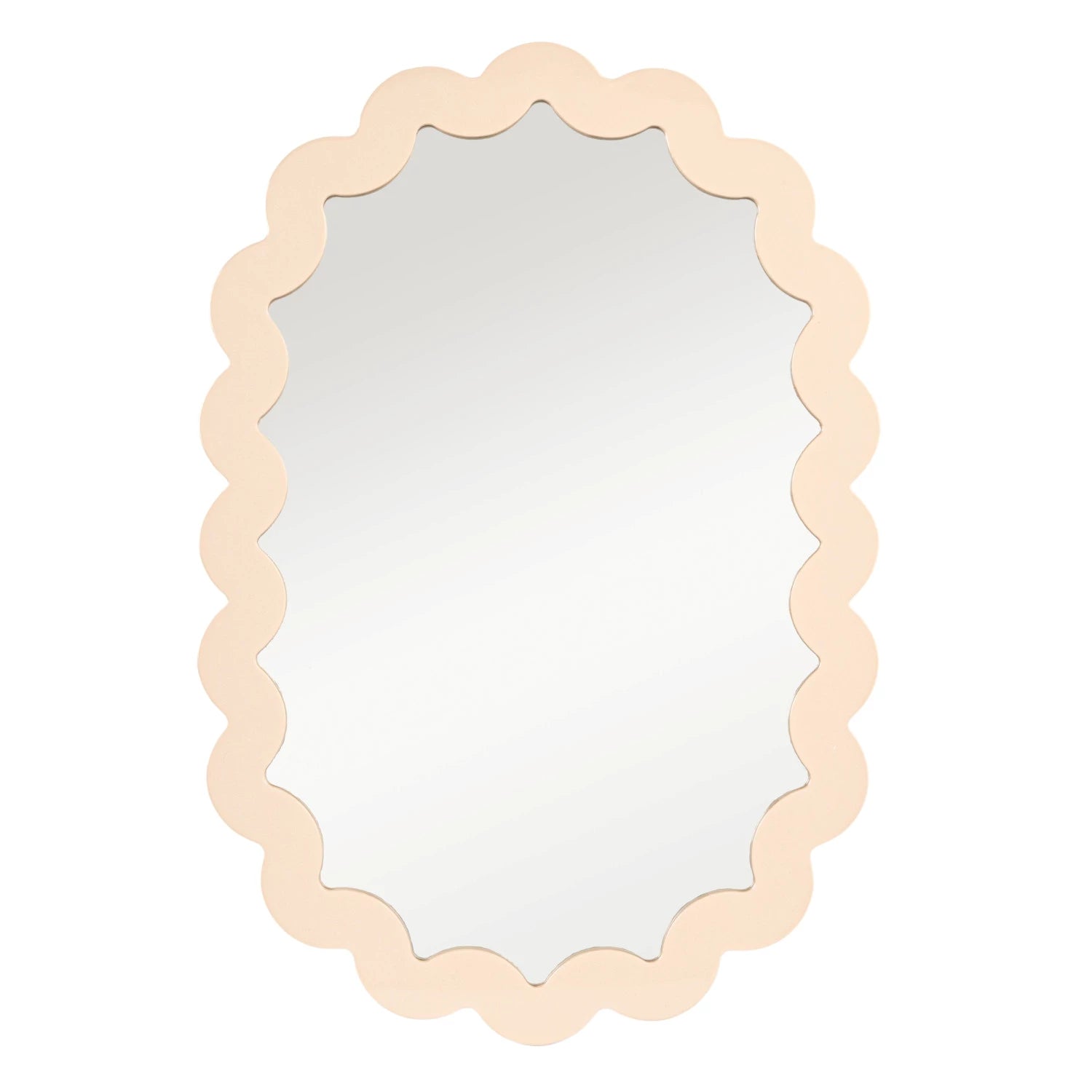 Scalloped Wall Mirror