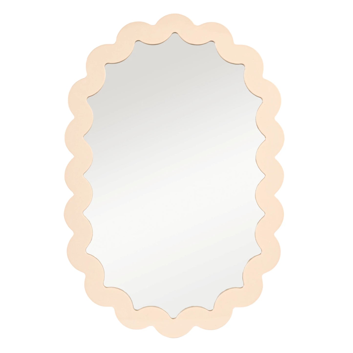 Scalloped Wall Mirror