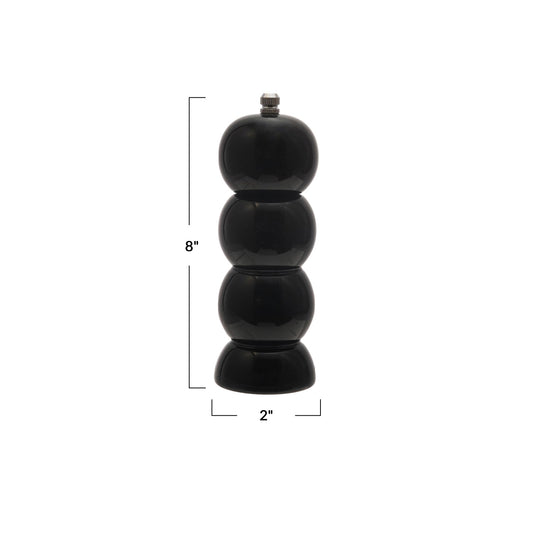 Rubberwood Salt + Pepper Mill