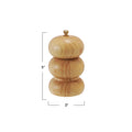 Rubberwood Salt + Pepper Mill | Natural