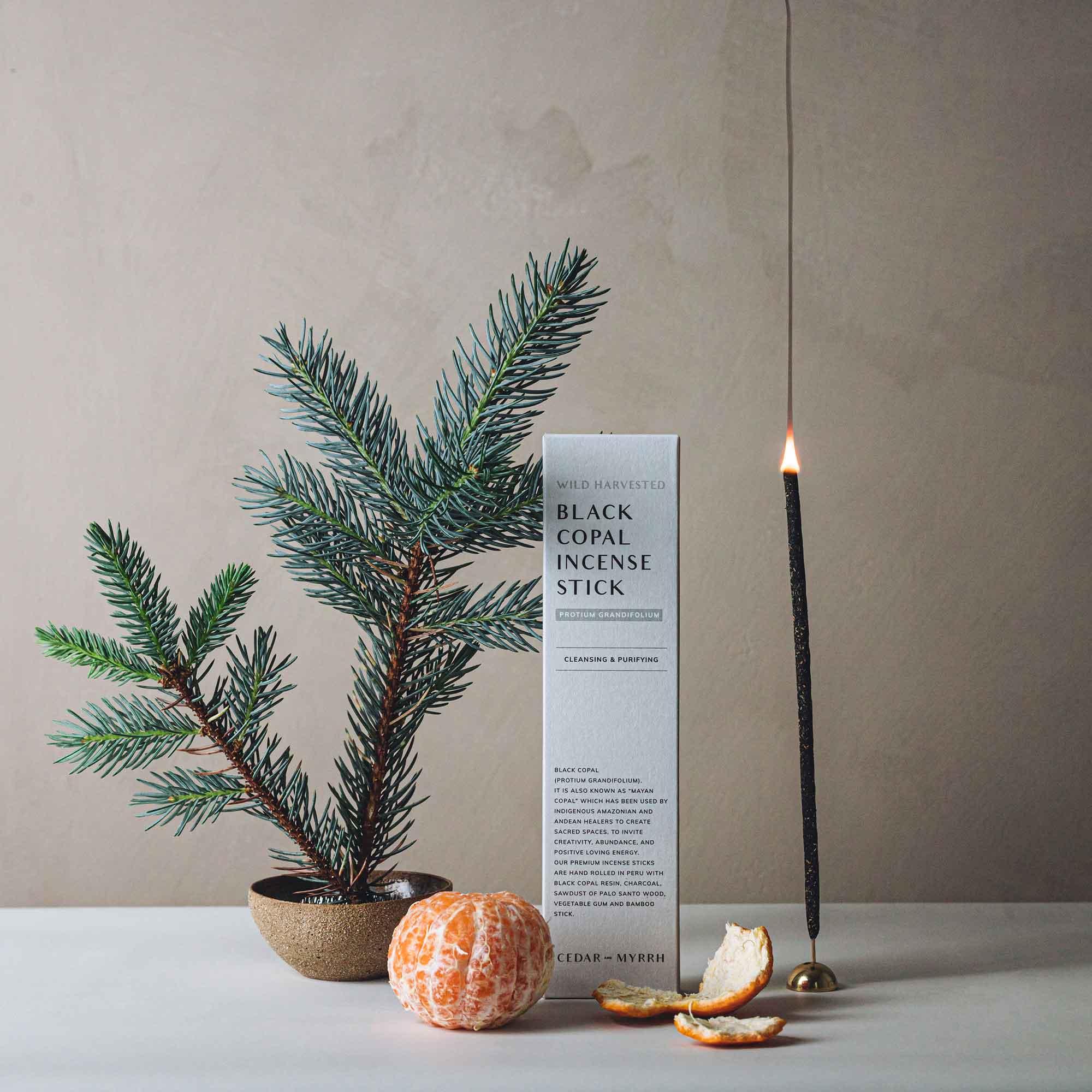Black Copal Incense | Hand Rolled From Peru