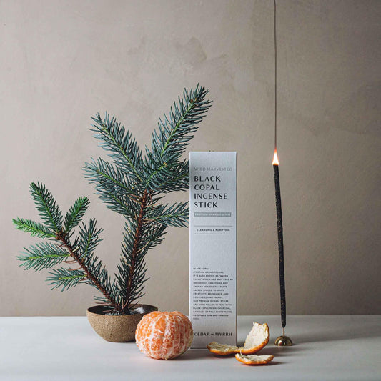 Black Copal Incense | Hand Rolled From Peru