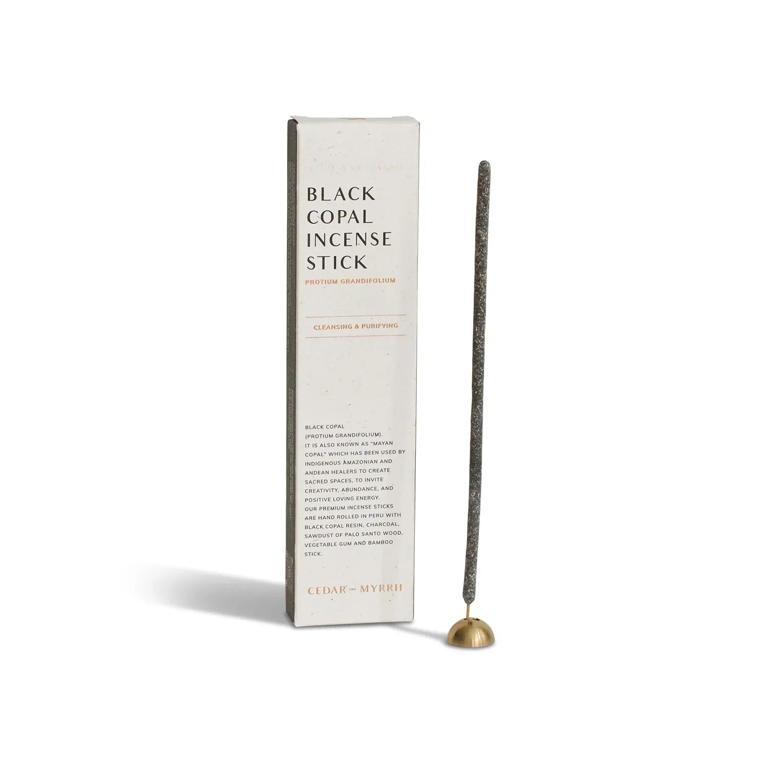 Black Copal Incense | Hand Rolled From Peru