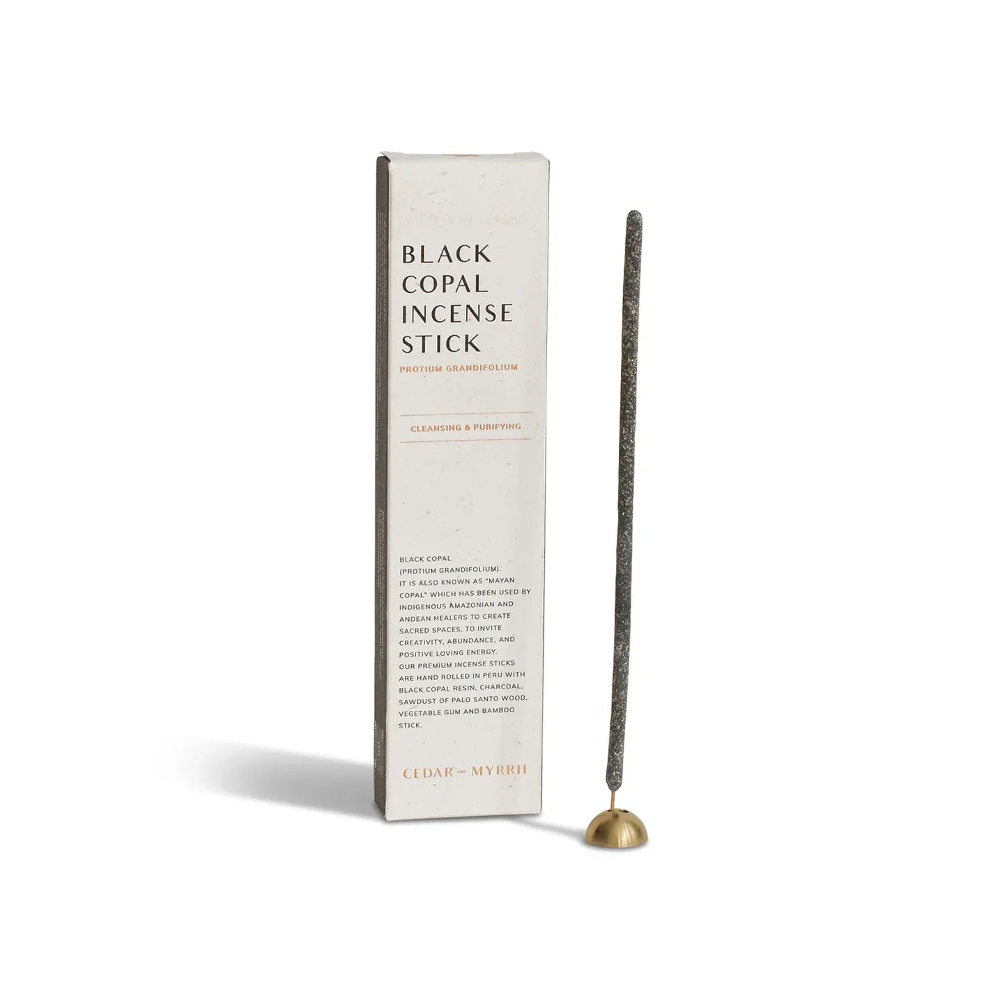 Black Copal Incense | Hand Rolled From Peru