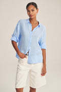 Brighton | Woven Linen Top