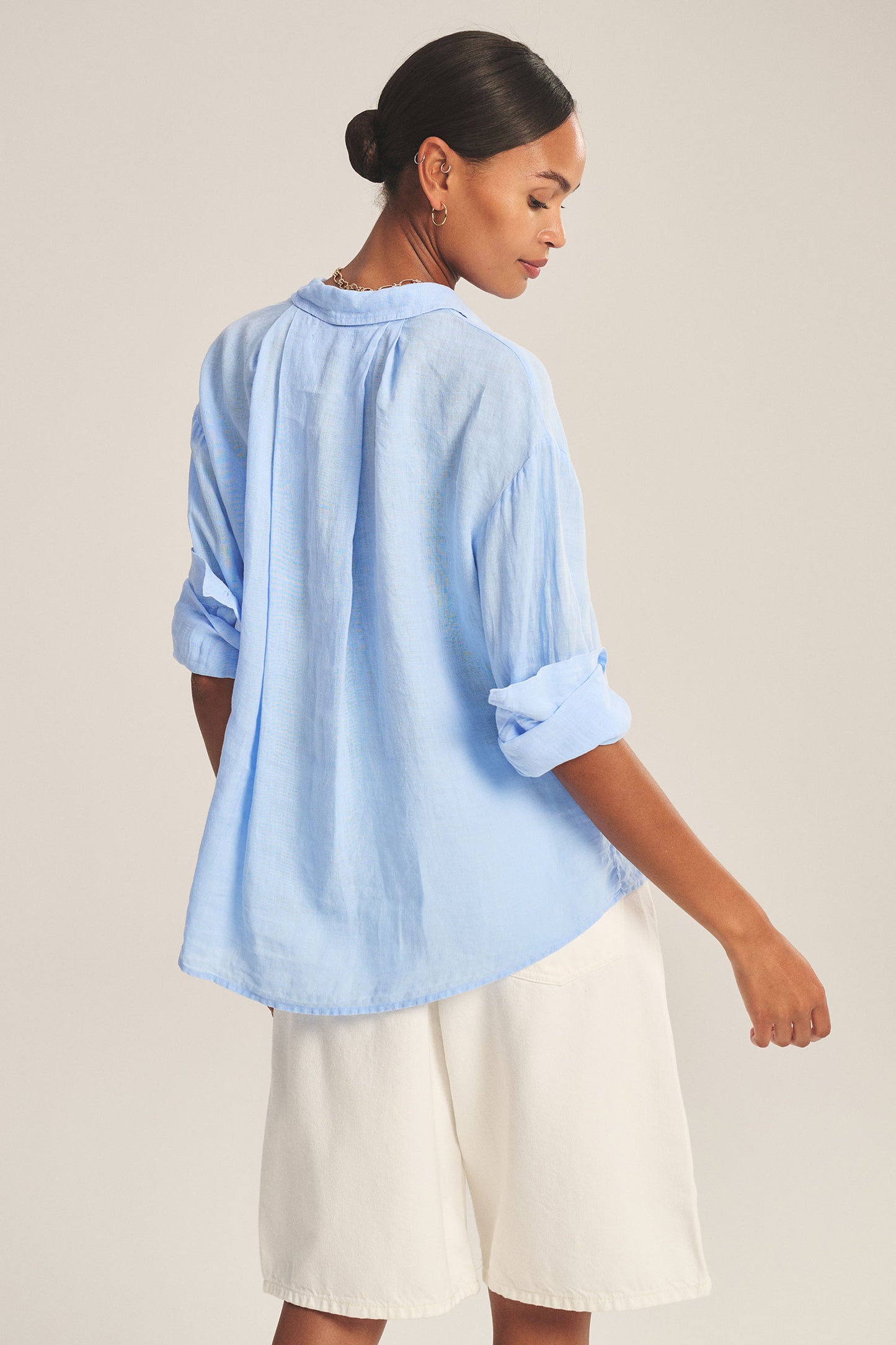 Brighton | Woven Linen Top