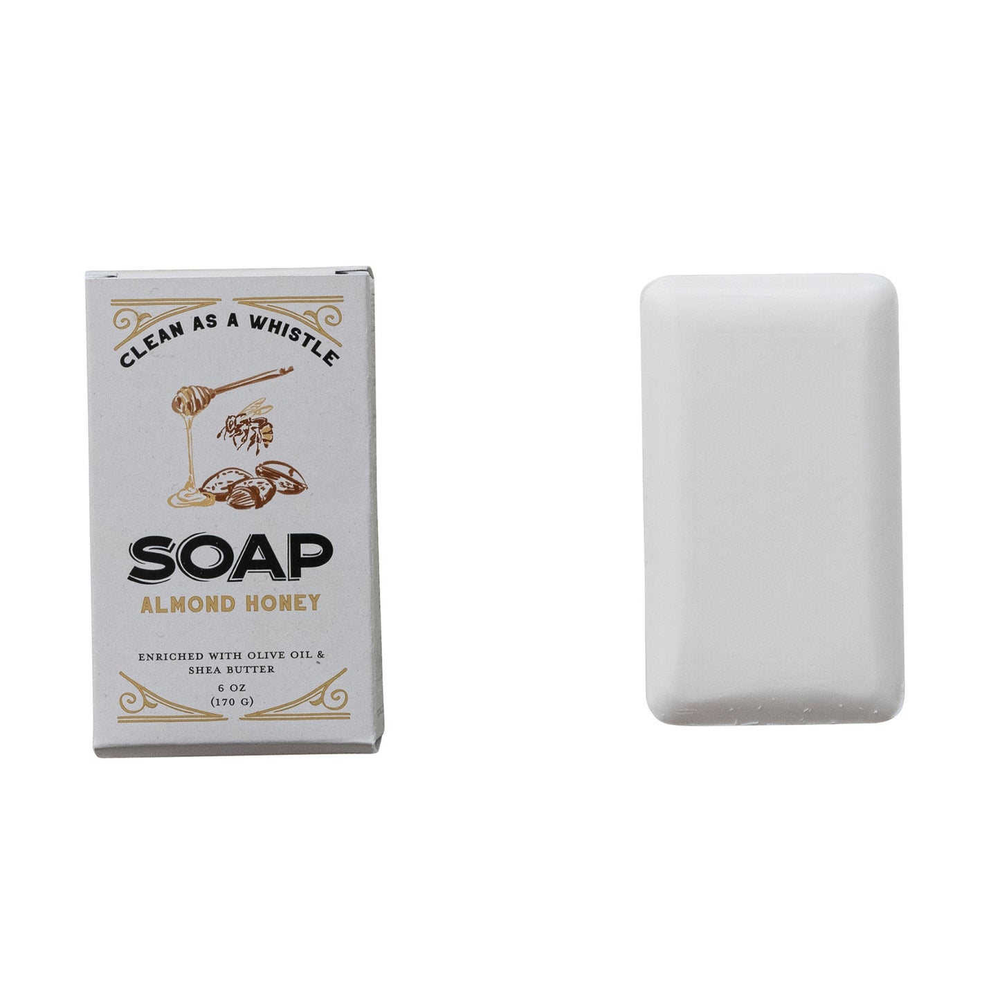 Olive Oil + Shea Butter Soap Bar | Almond Honey