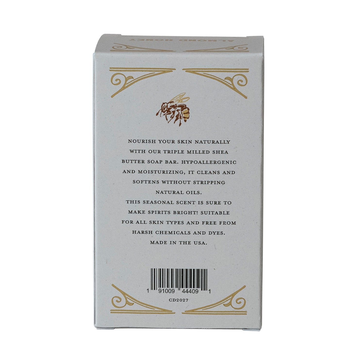 Olive Oil + Shea Butter Soap Bar | Almond Honey