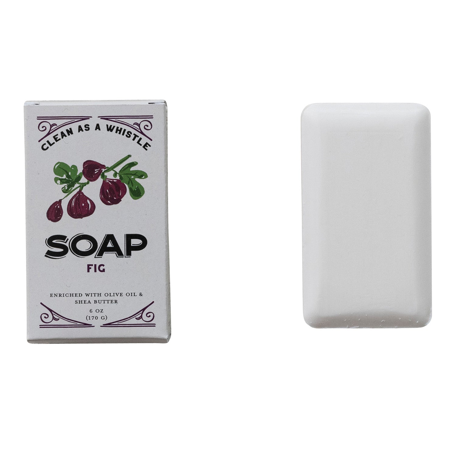 Olive Oil + Shea Butter Soap Bar | Fig