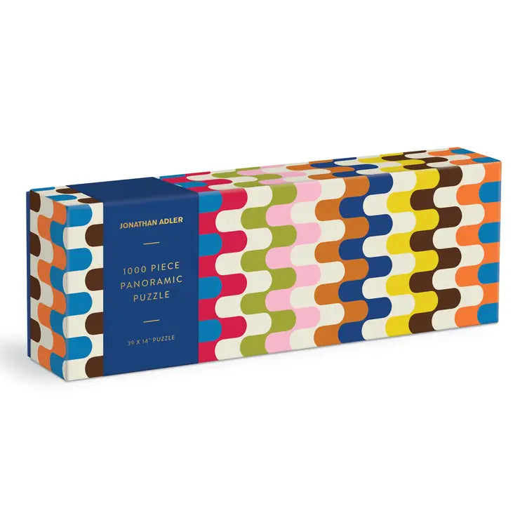 Jonathan Adler 1000 Piece Panoramic Puzzle