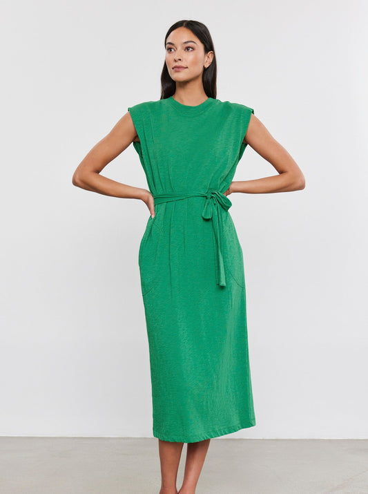 Lane | Cotton Slub Short Sleeve Dress