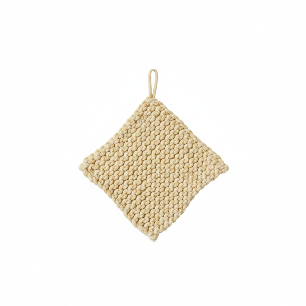 Cotton Crocheted Pot Holder