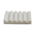 Marble Scalloped Soap Dish