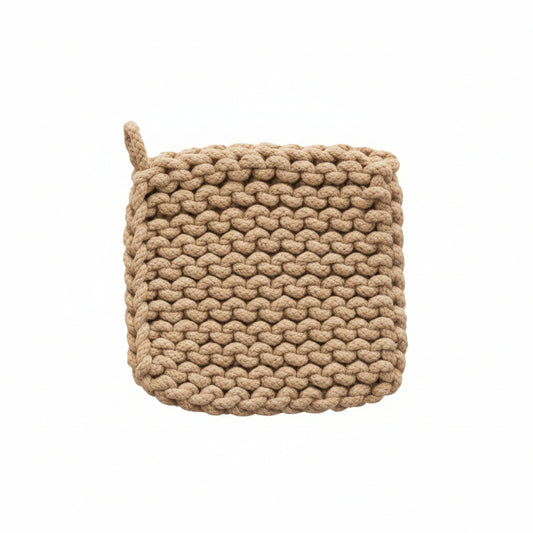 Cotton Crocheted Pot Holder