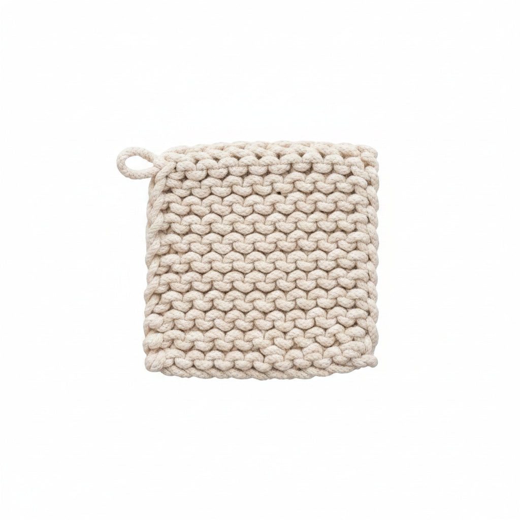 Cotton Crocheted Pot Holder