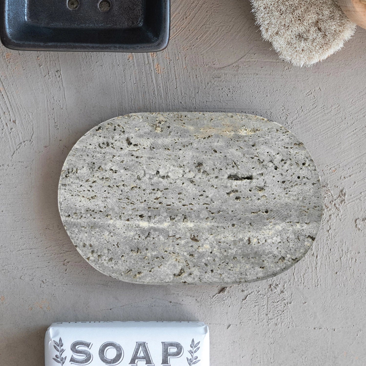 Travertine | Soap Dish