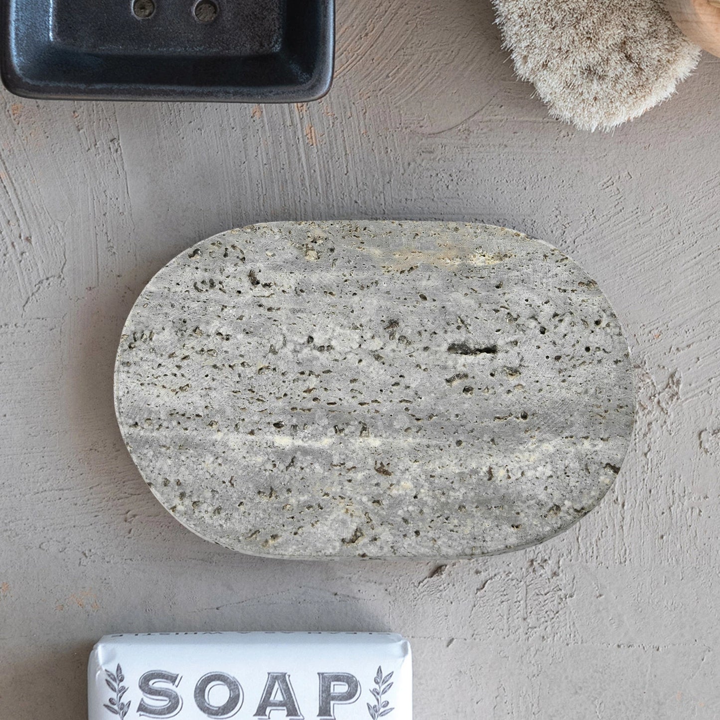 Travertine | Soap Dish