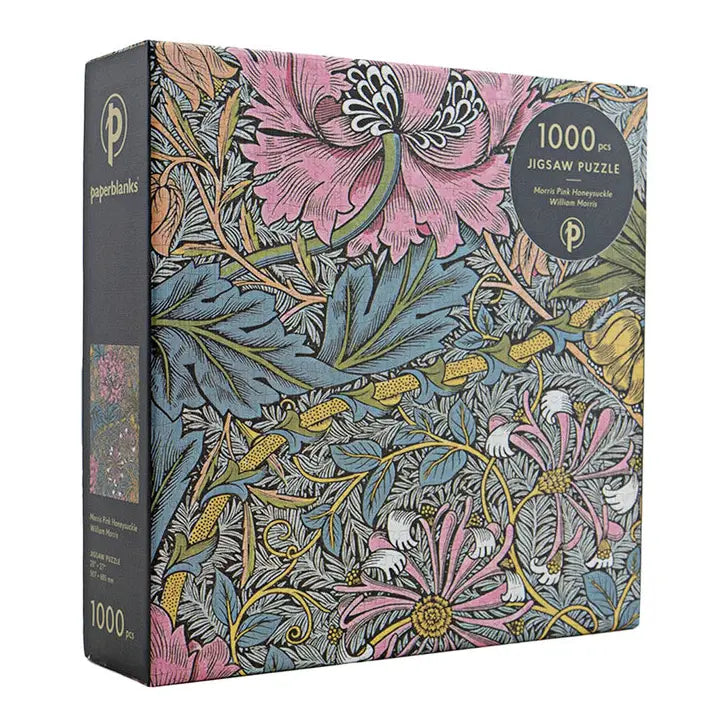 William Morris Pink Honeysuckle | 1000 Piece Puzzle