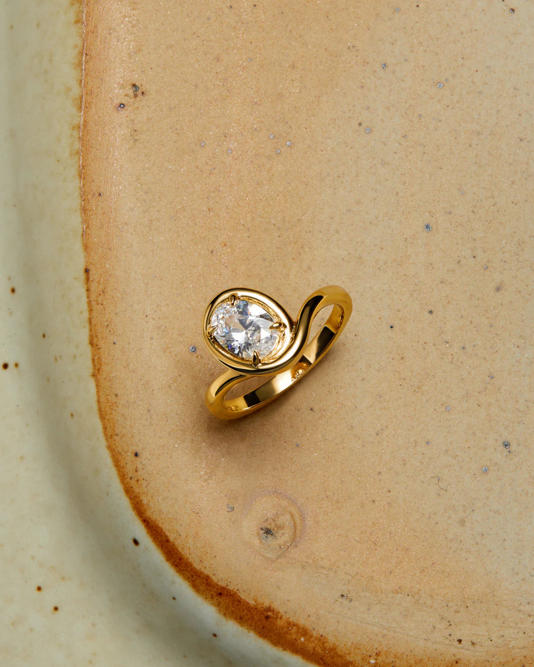 The Bianco Nero Statement Ring